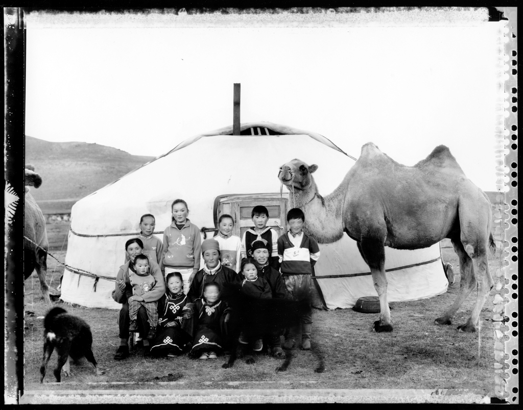 Nomadic Mongolia #29, Nomadic Family, Western Mongolia, 2003