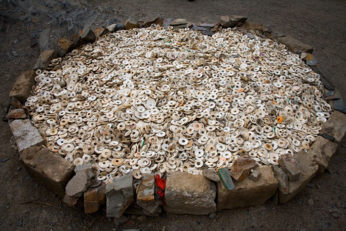 Tibet Revisited #21, Wishes Made from Conch Shells, 2007
