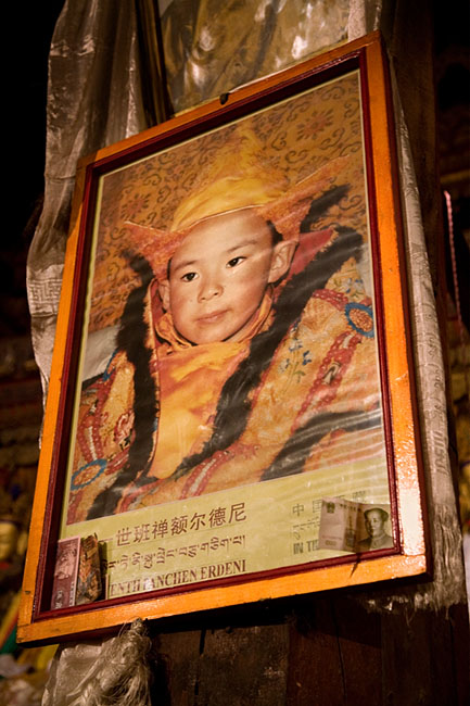 Tibet Revisited #28, Tenth Panchen Lama, 2007