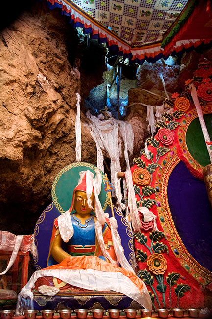 Tibet Revisited #33, Cave Altar, 2007