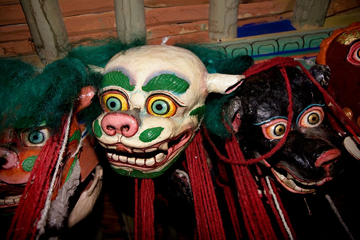 Tibet Revisited #30, Festive Masks, 2007